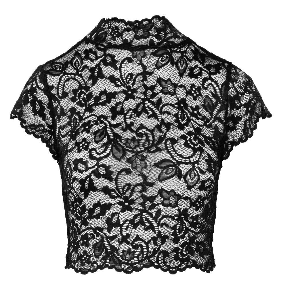 Haut Noir Dentelle XL