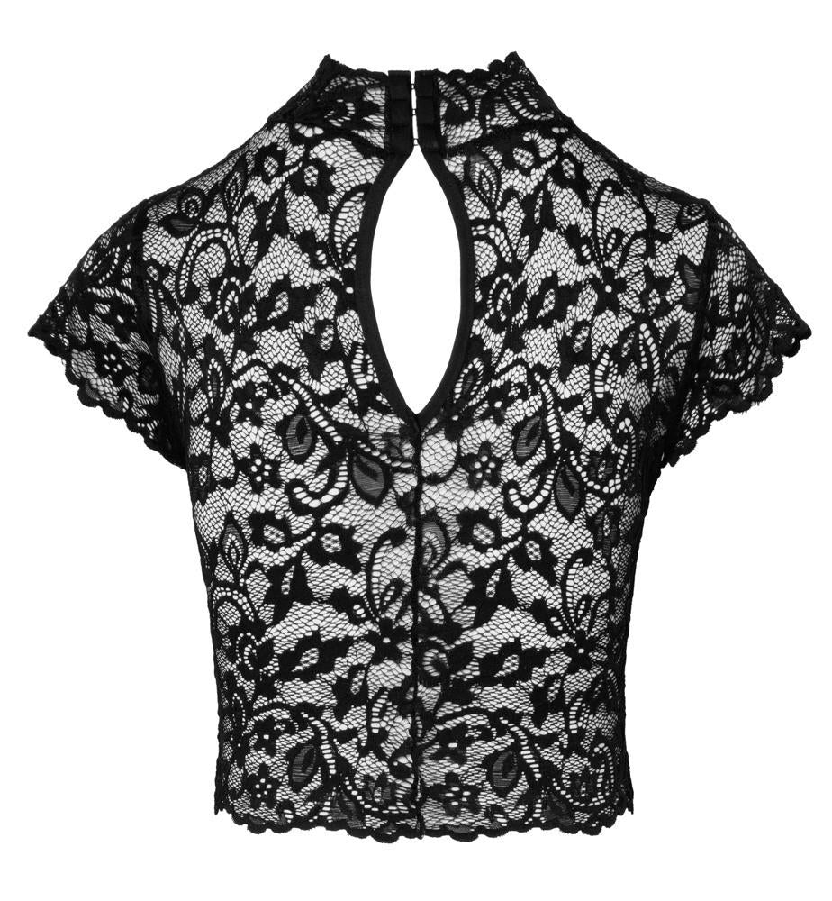 Haut Noir Dentelle XL
