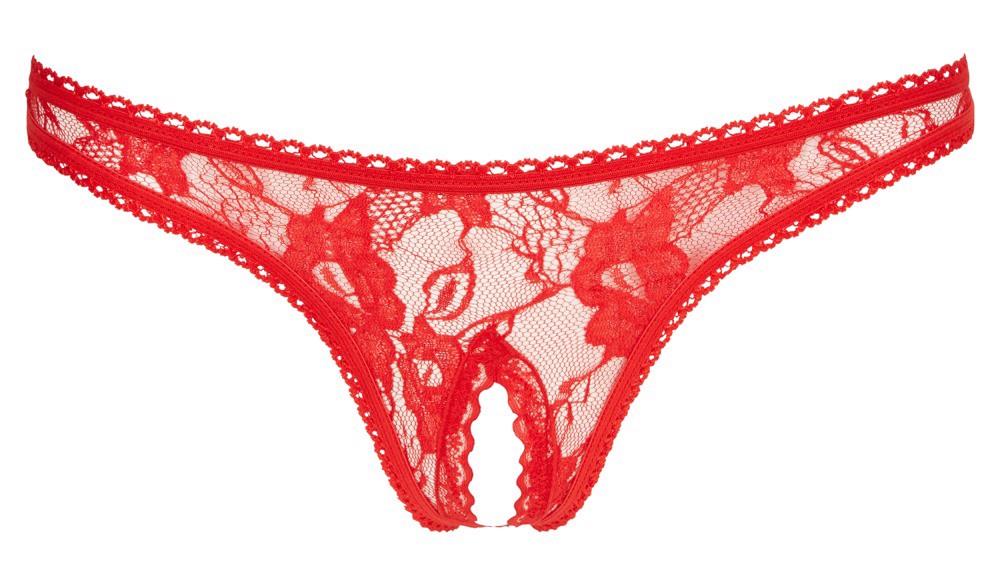 Lacet en ficelle rouge L