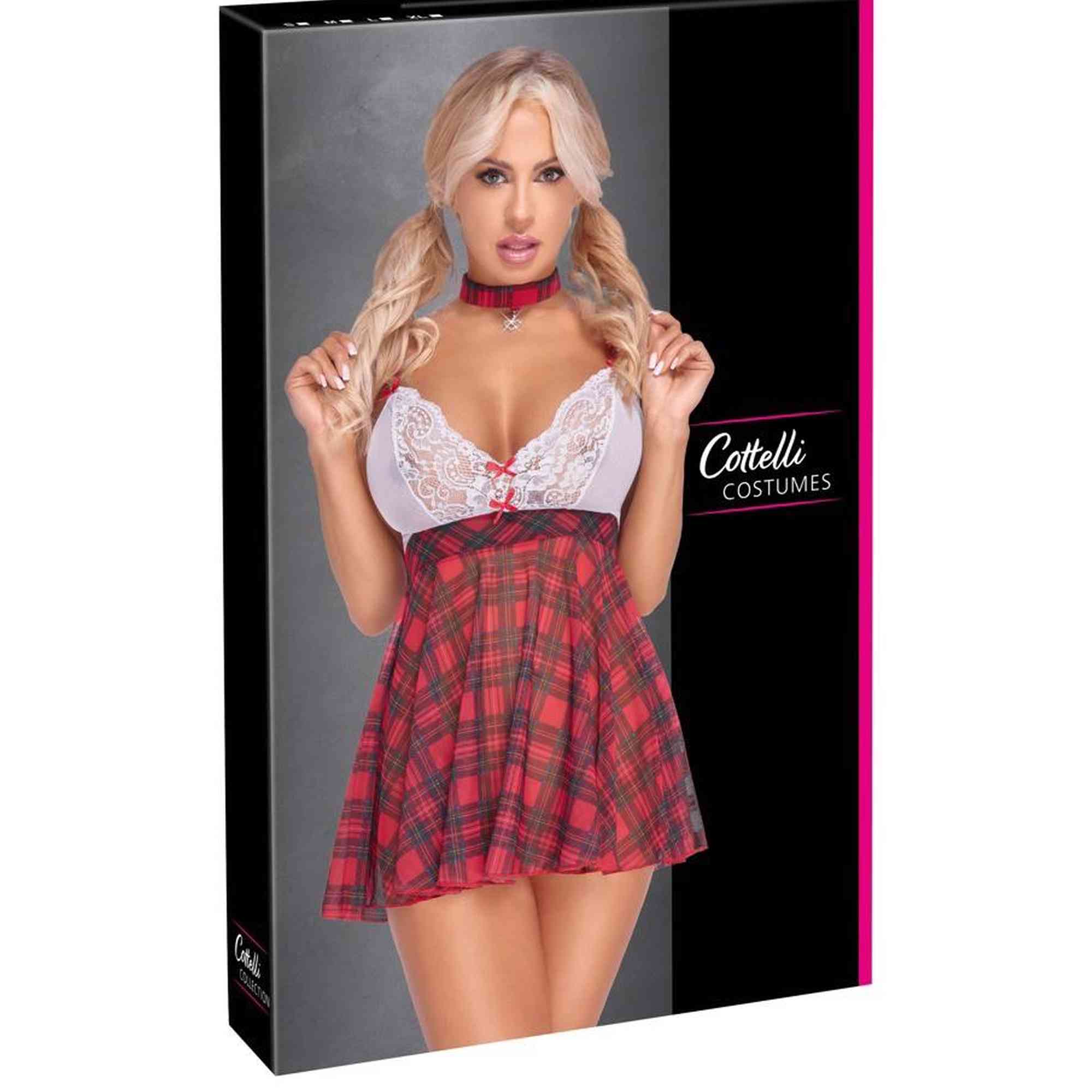 Plaid dress M