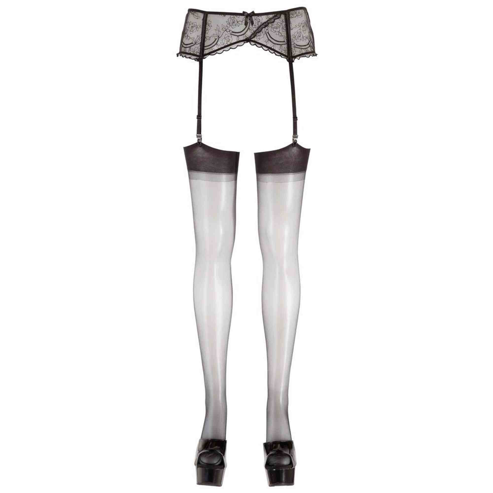Bas avec couture noire 8