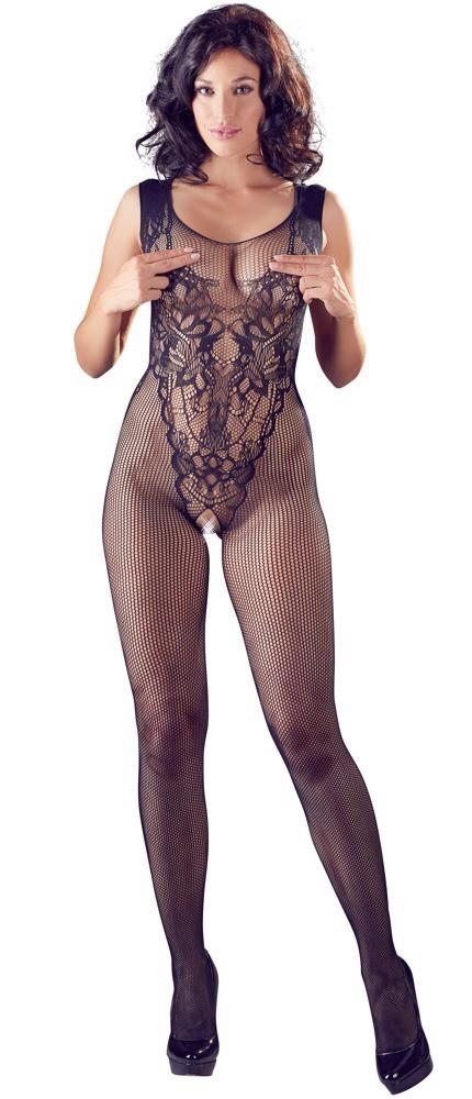 Combinaison catsuit entrejambe ouvert S-L