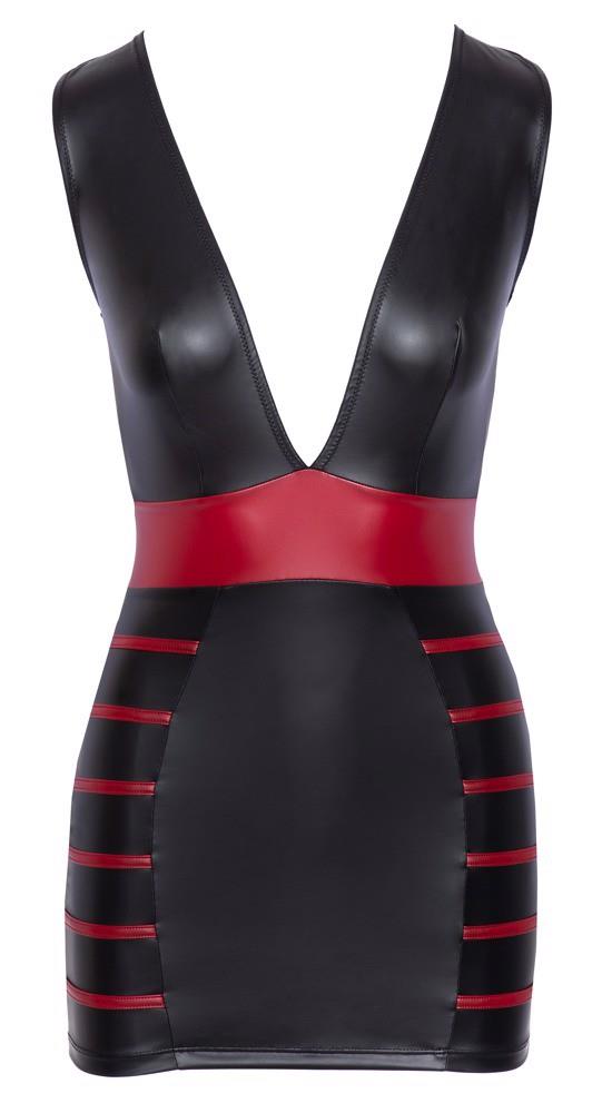 Robe noire/rouge S