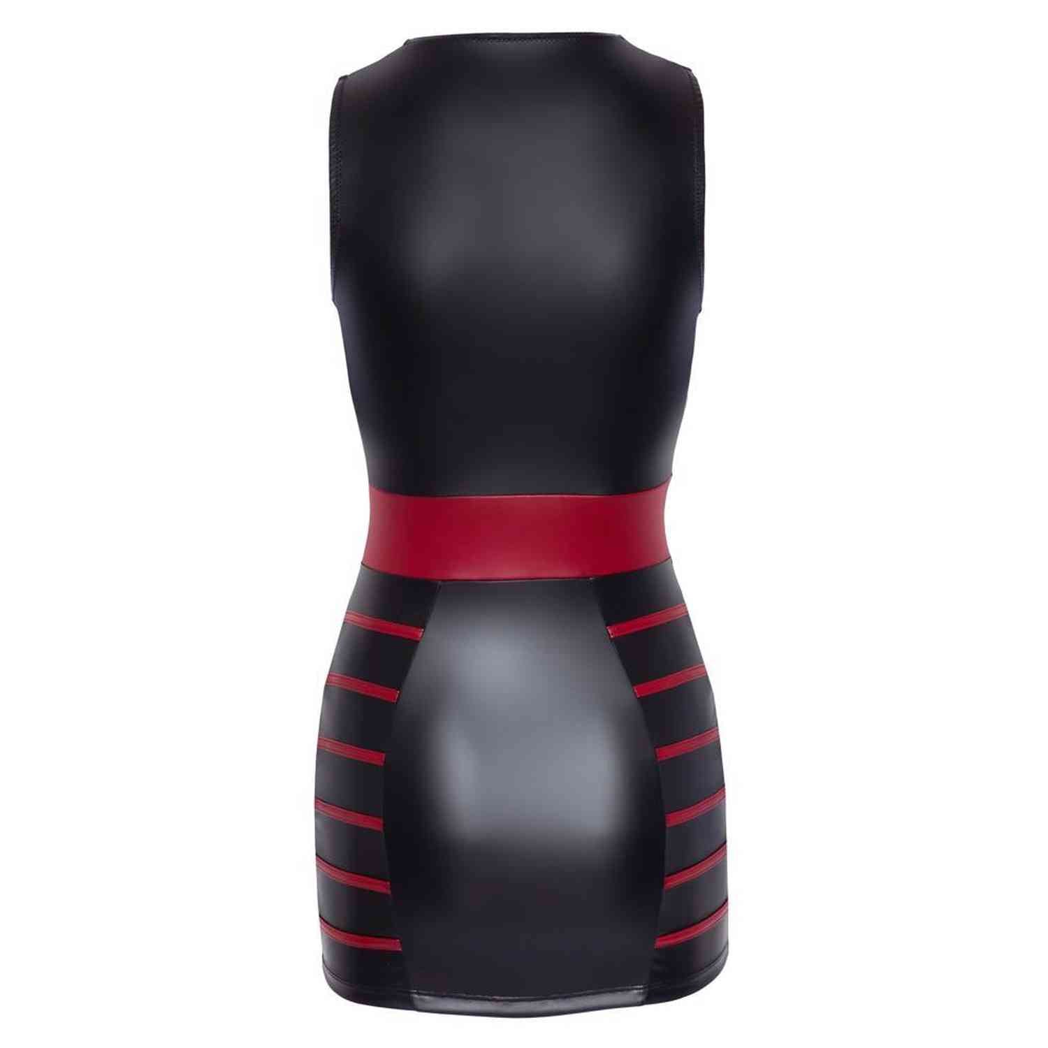 Robe noire/rouge S