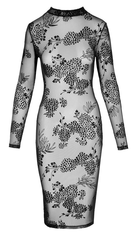Flock Print Dress XL
