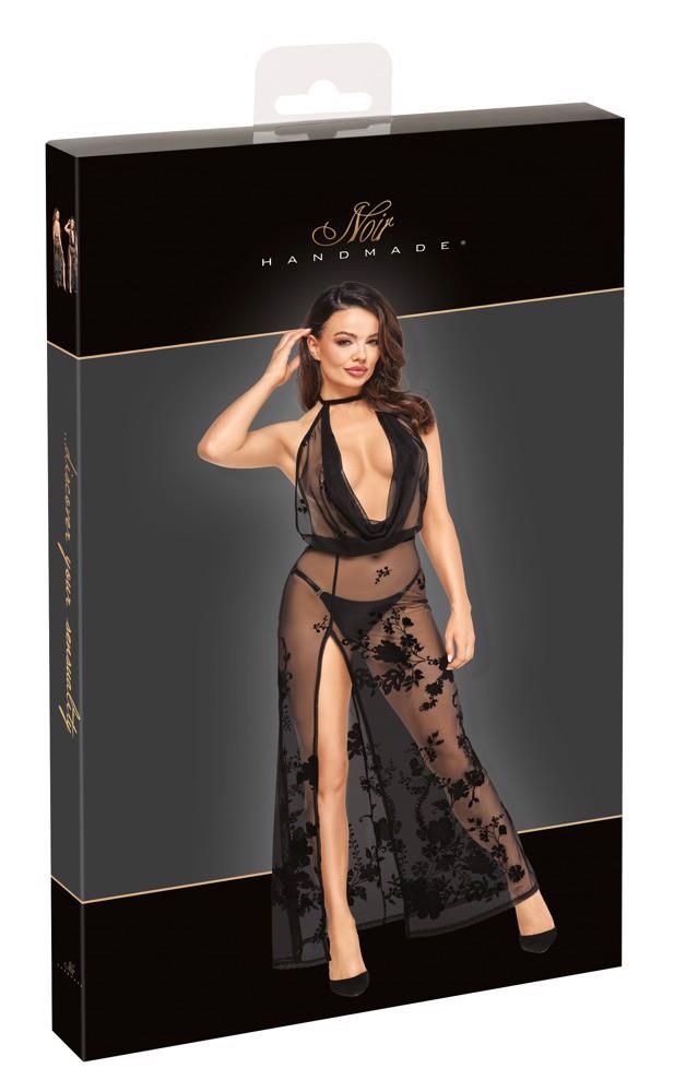 Black long dress M