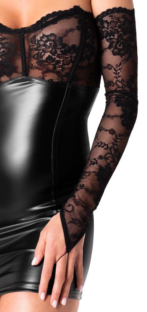Gantelets de bras robe noire M