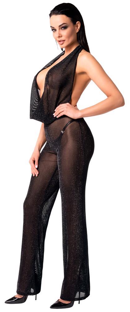 Black Jumpsuit Tulle XL