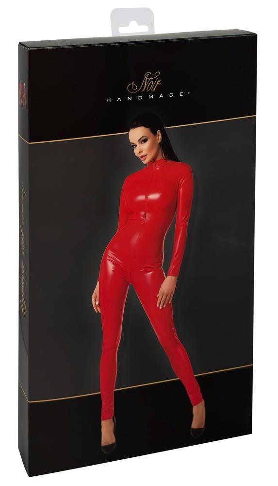 Combinaison noire rouge L