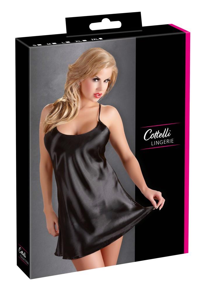 Chemisier Satin Noir T S