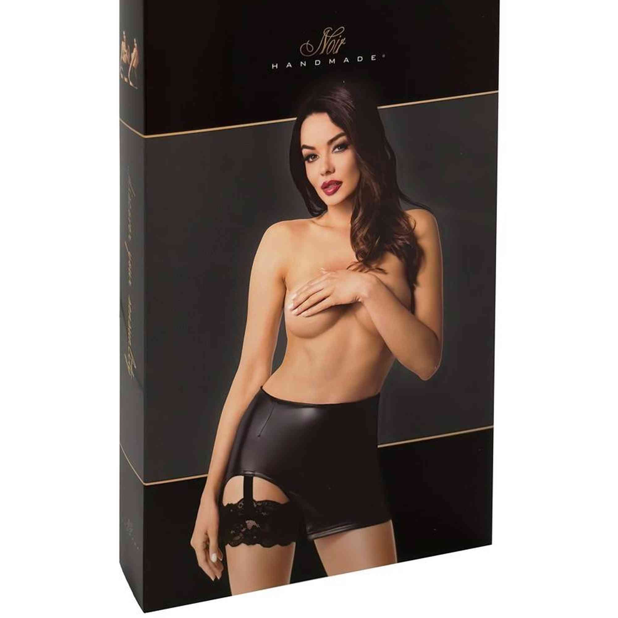 Noir Skirt Suspender L