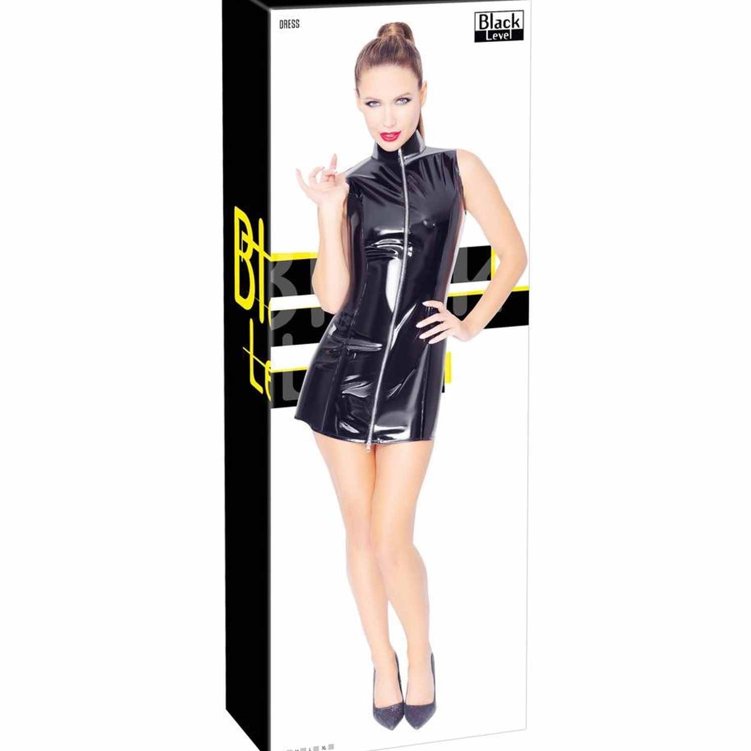 Robe Vinyle avec Zip S