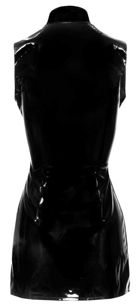 Robe vinyle avec zip M