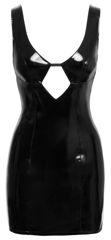 Robe vinyle noire XL