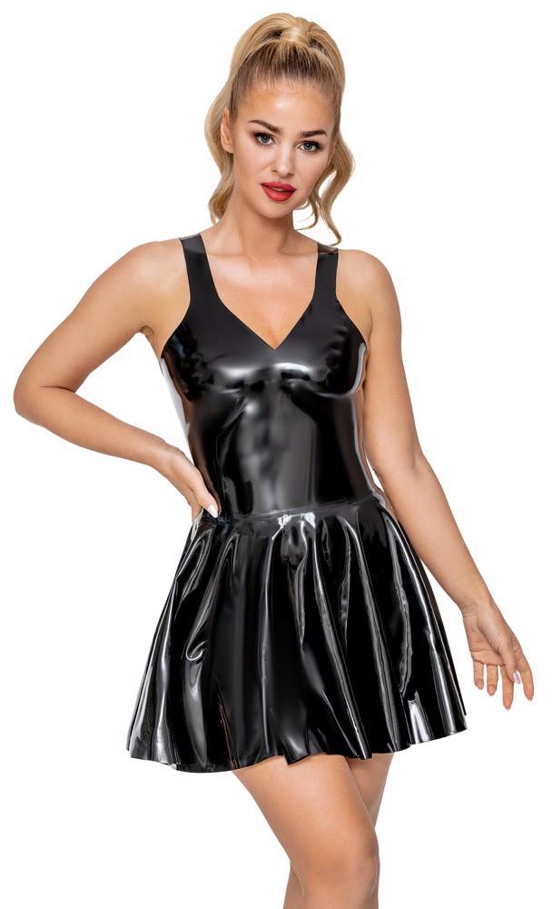 Mini-robe en latex L
