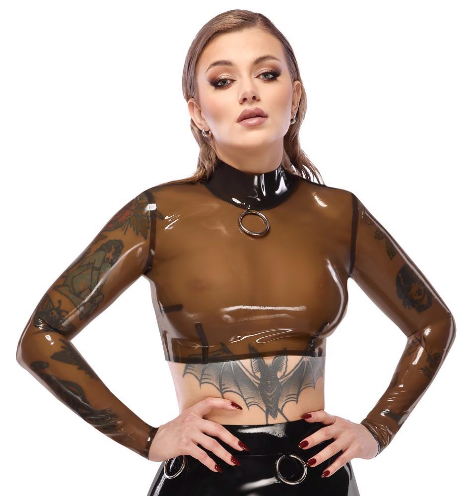 Chemise en latex 2XL