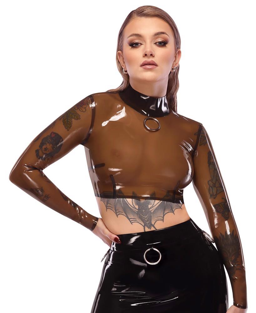 Chemise en latex 2XL
