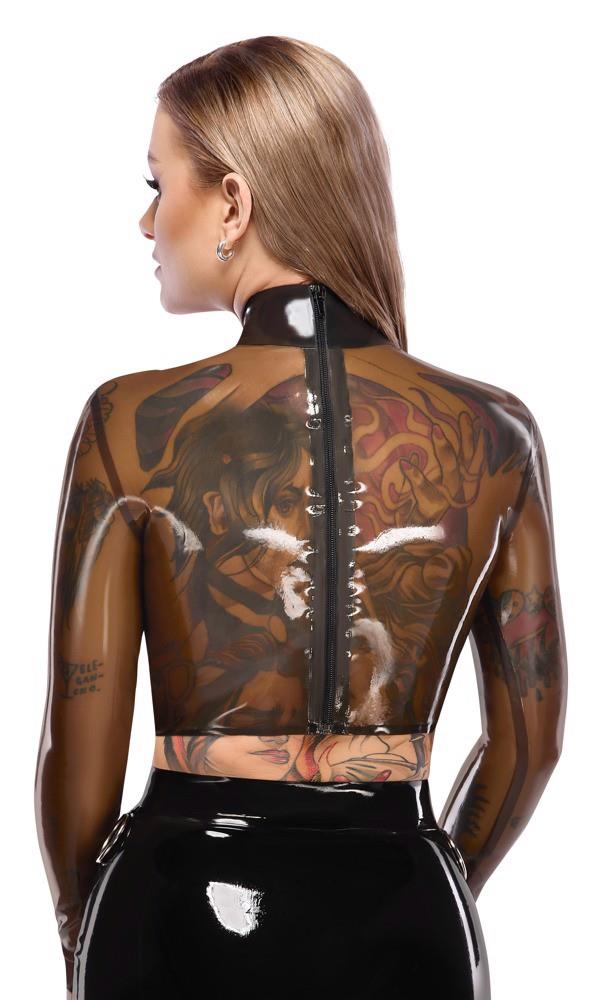 Chemise en latex 2XL