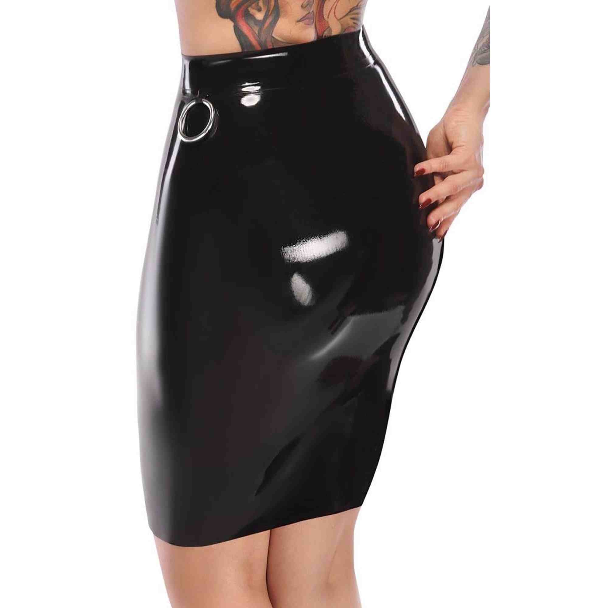 Jupe en latex XL