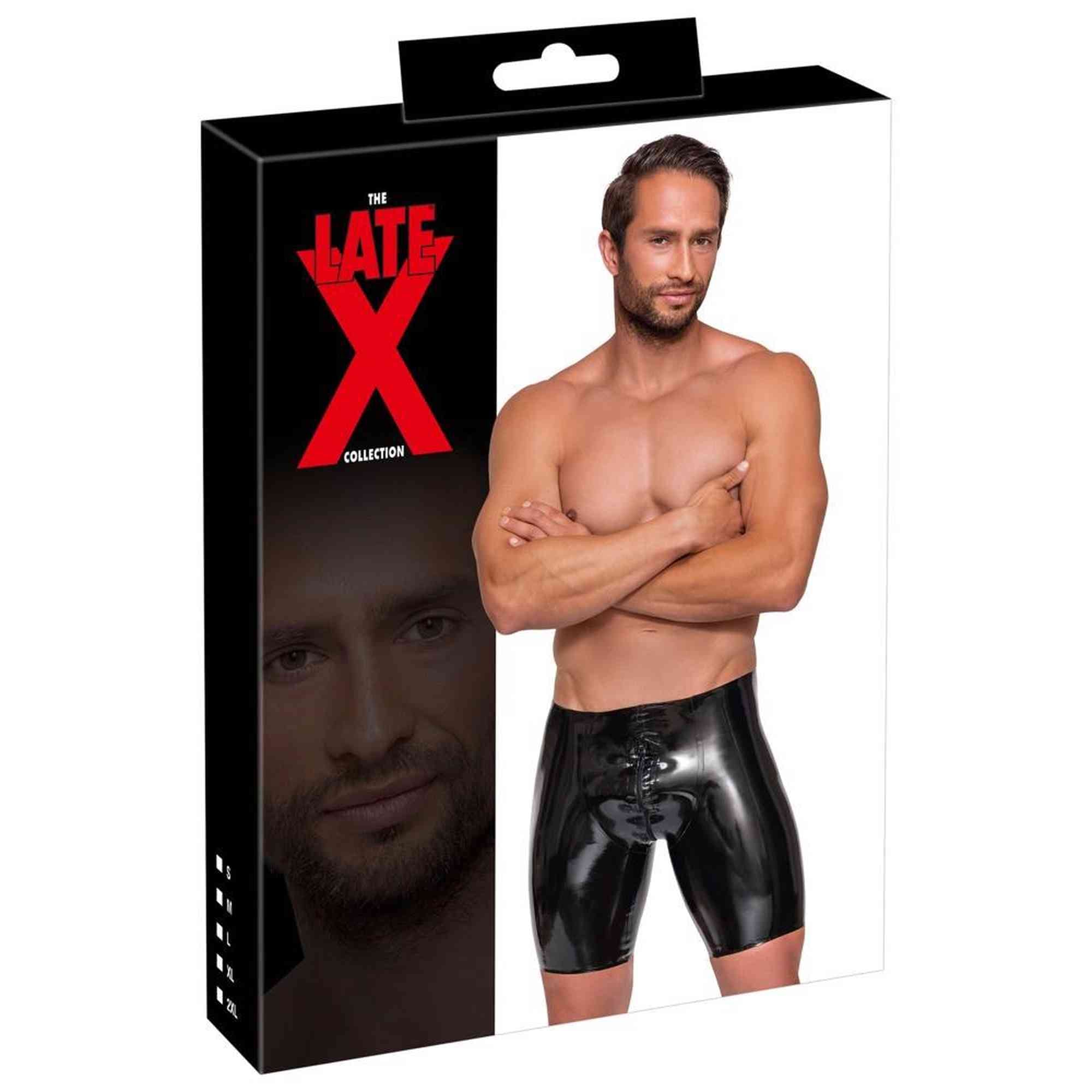 Pantalon Latex Homme Zip L