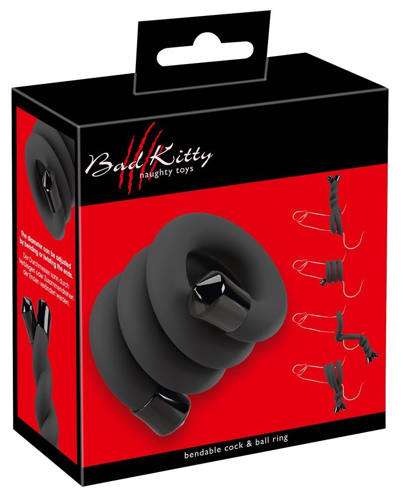 BK cock ring pliable et anneau de boule