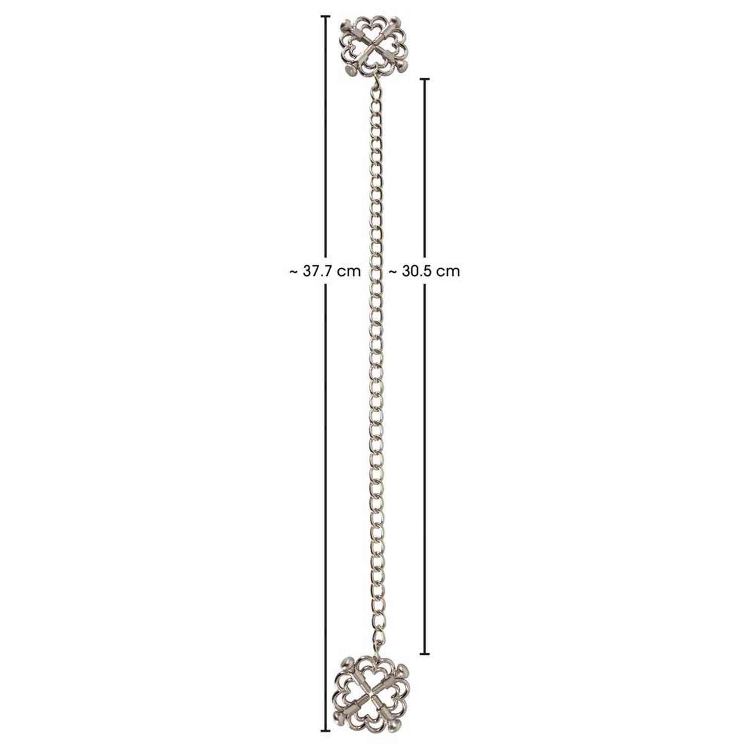 Nipple Jewellery with Metal Chain