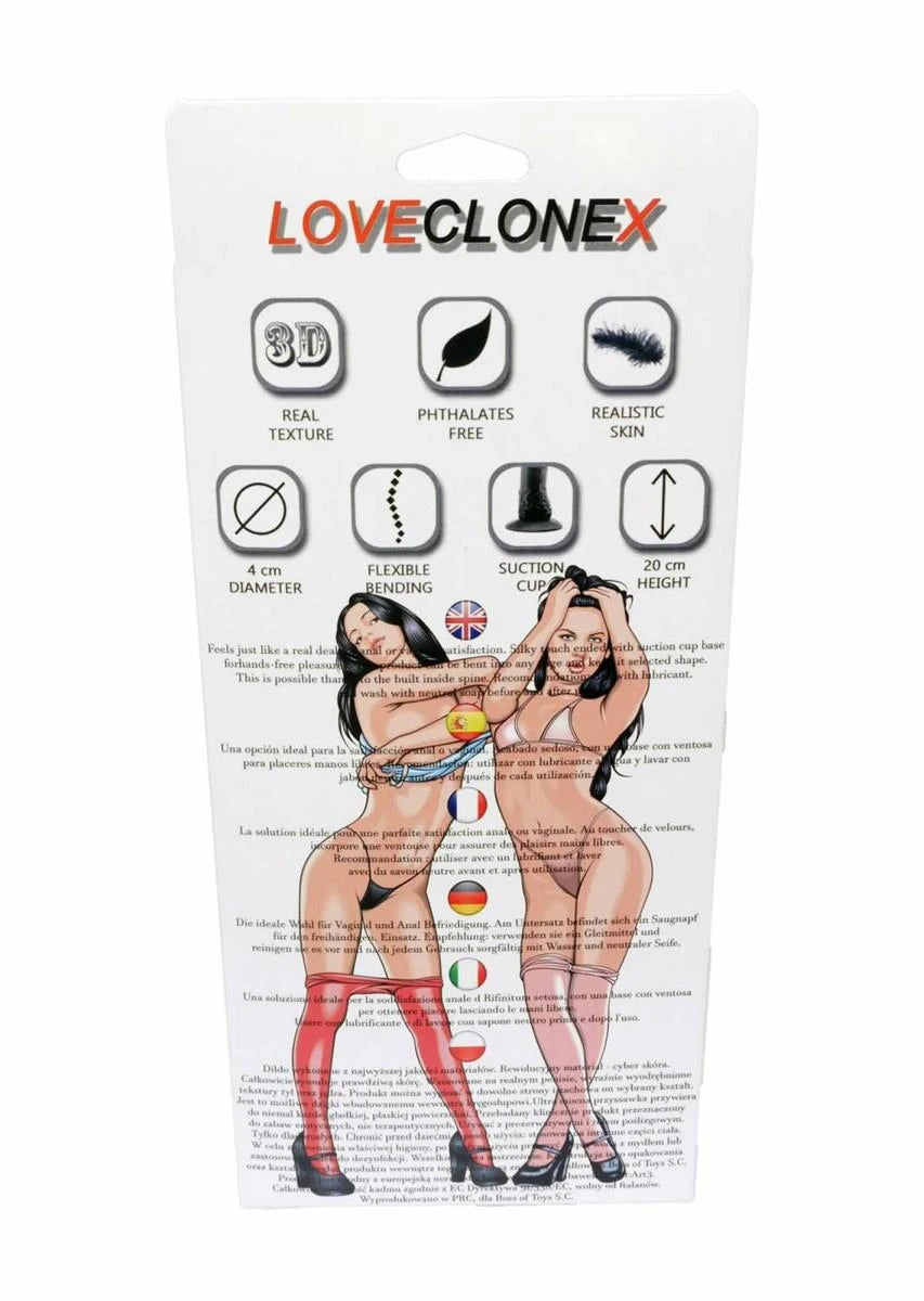 Dildo-MORFEUSZ-LOVECLONEX 7″″-flexible