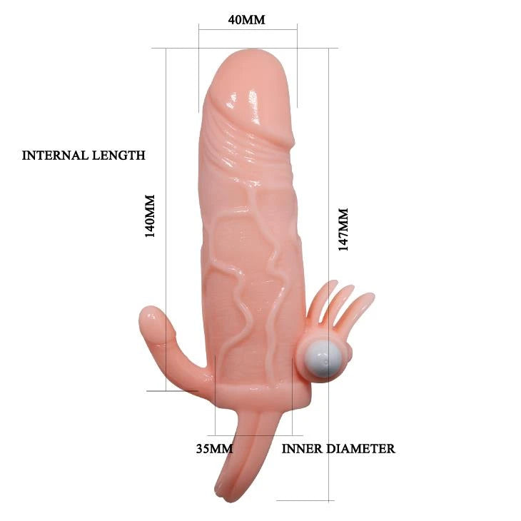 BAILE - BRAVE MAN SKIN 6,69″ MULTI-SPEED vibration