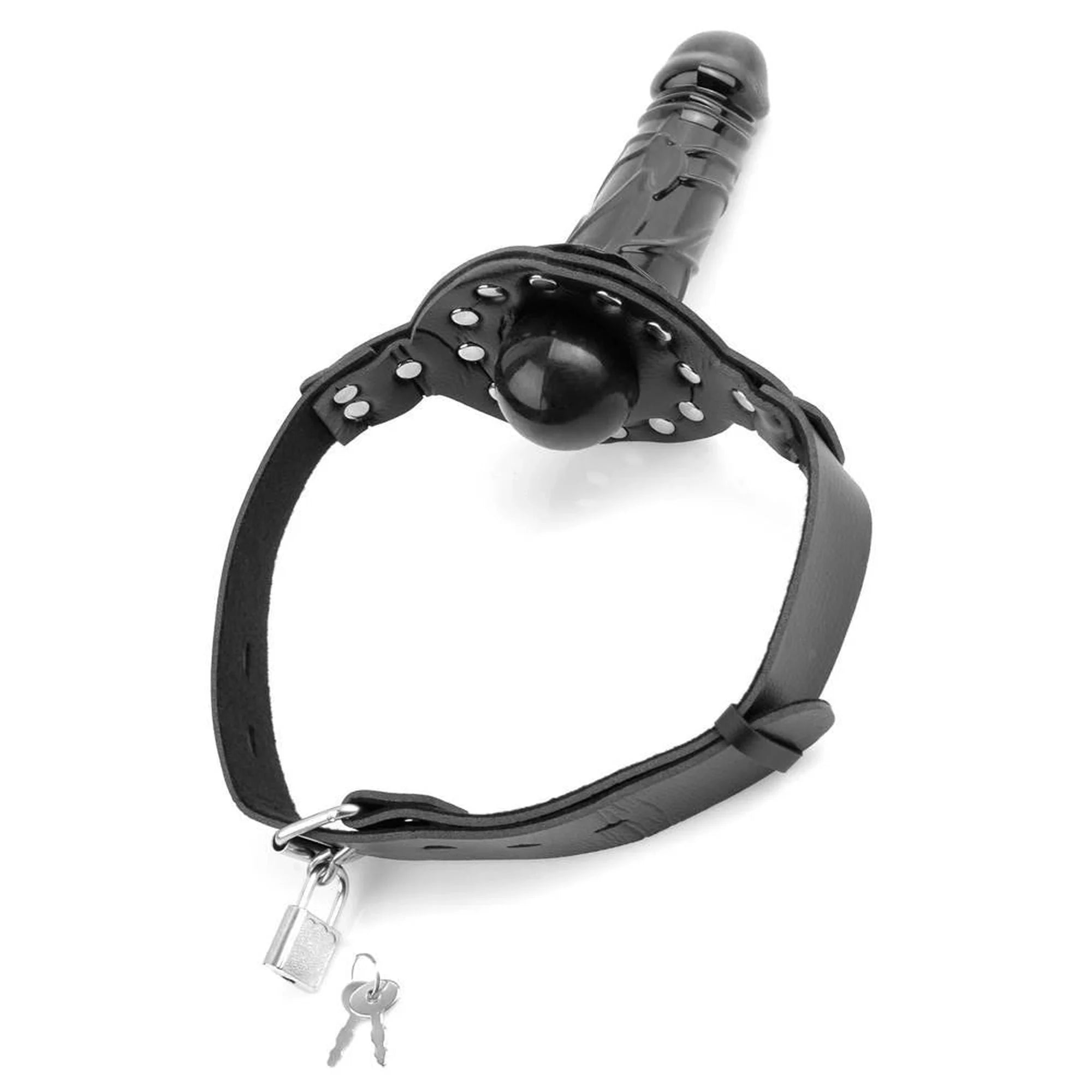 Bâillon de luxe FF-SEX avec gode
