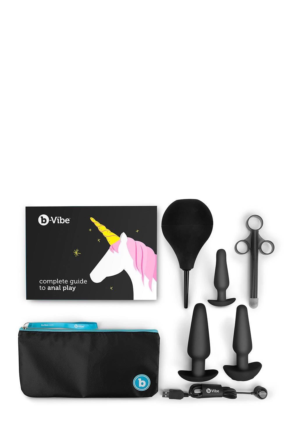 B-VIBE ANAL EDUCATION SET BLUE