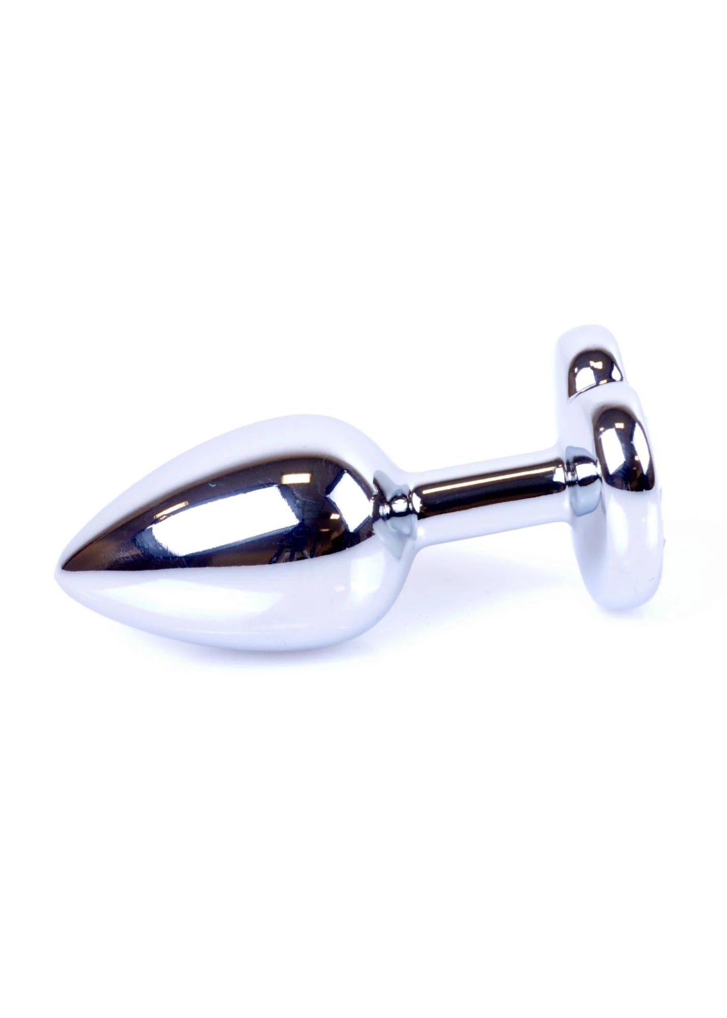 MyLove Toys - Bijoux Coeur PLUG Argent - Rouge
