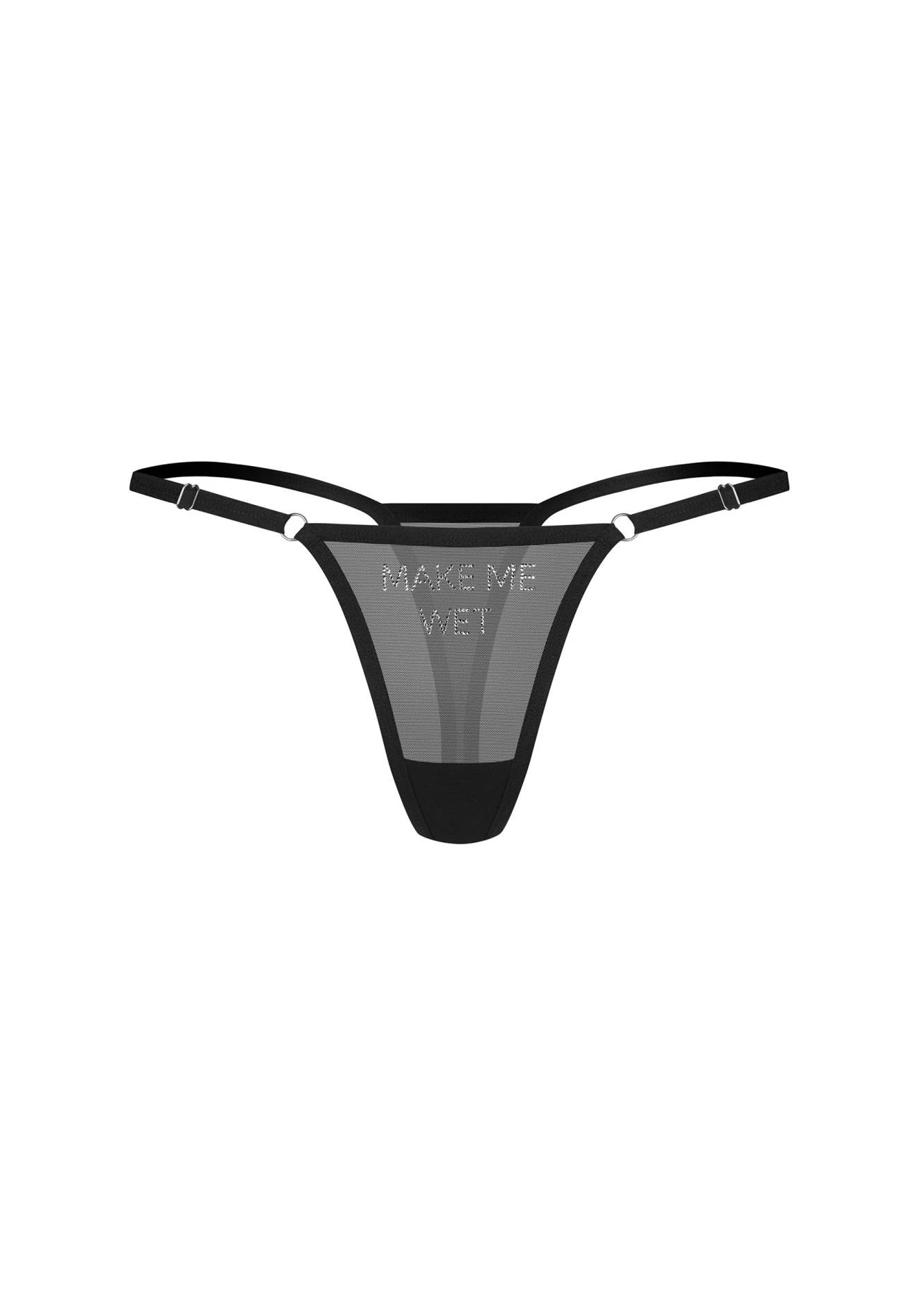 Violet Wet string L/XL