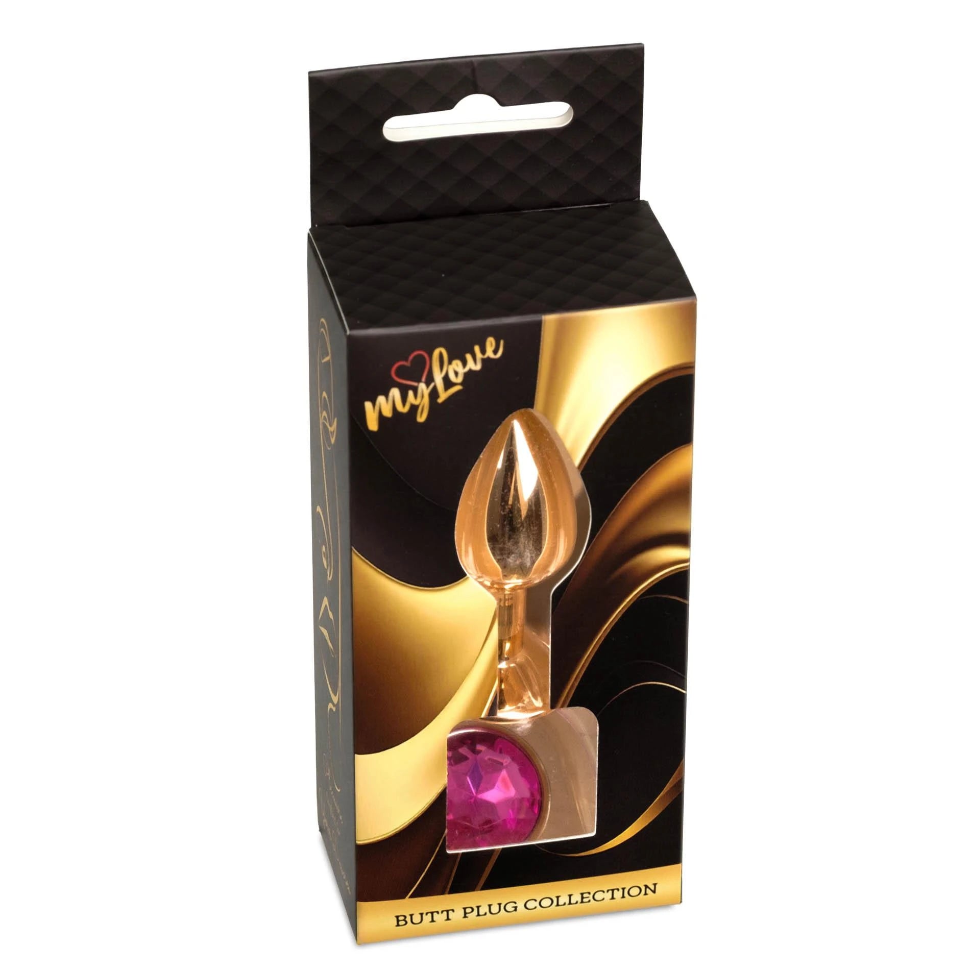 MyLove Toys - Bijoux PLUG or rouge - Rose