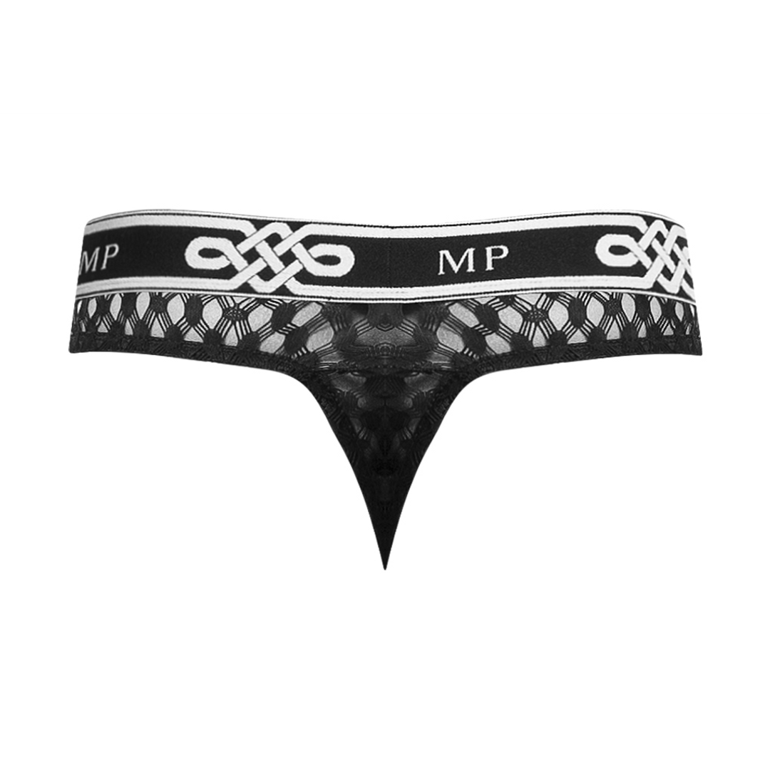 Lo Rise Thong - S/M - Black