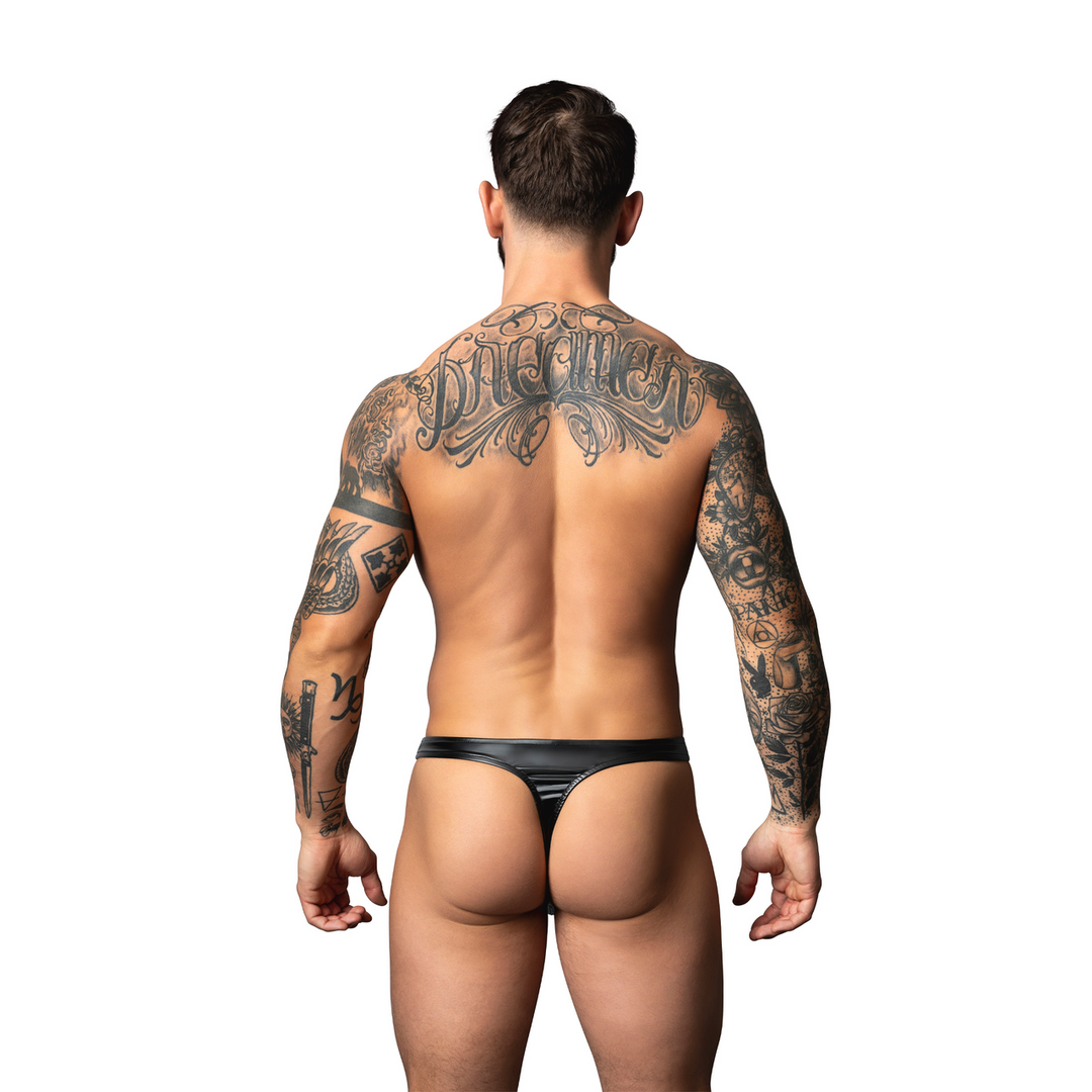 Wetlook Bong Thong - S/M - Noir