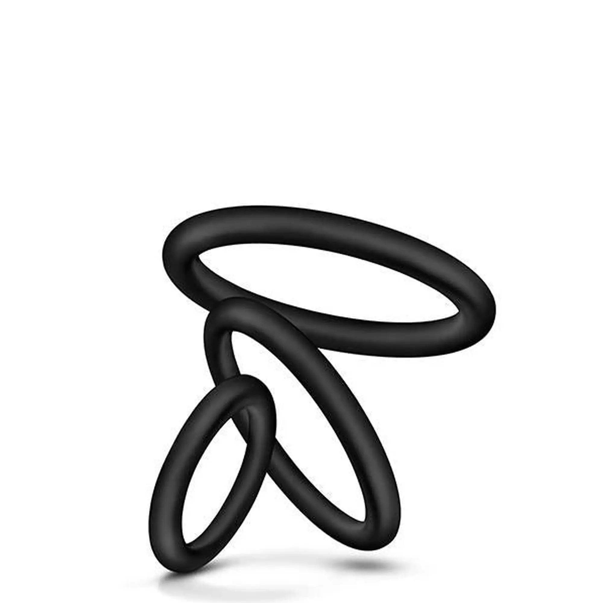 PERFORMANCE VS4 COCK RING SET NOIR