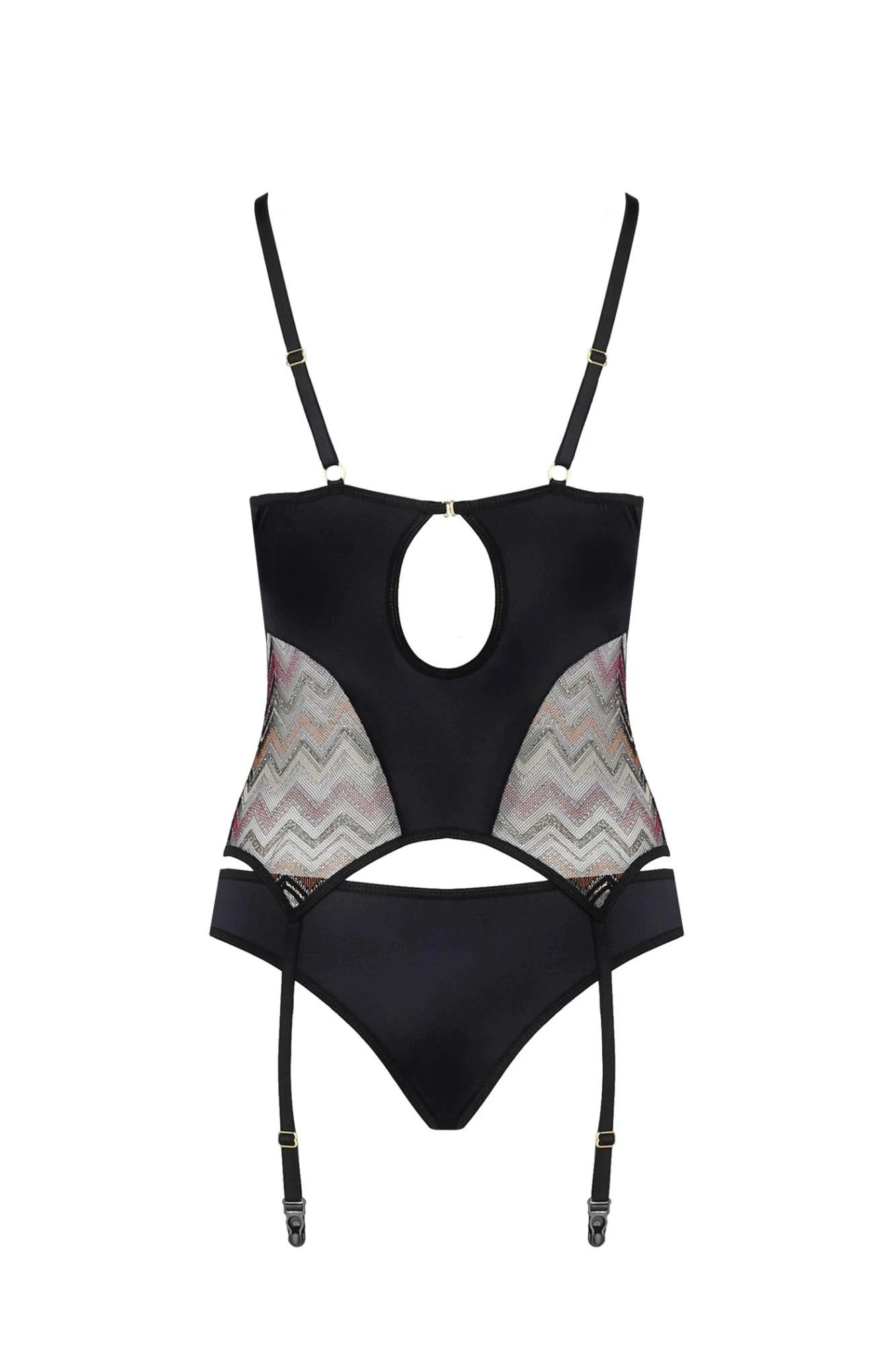 Lagerta Corset black XXL/XXXL