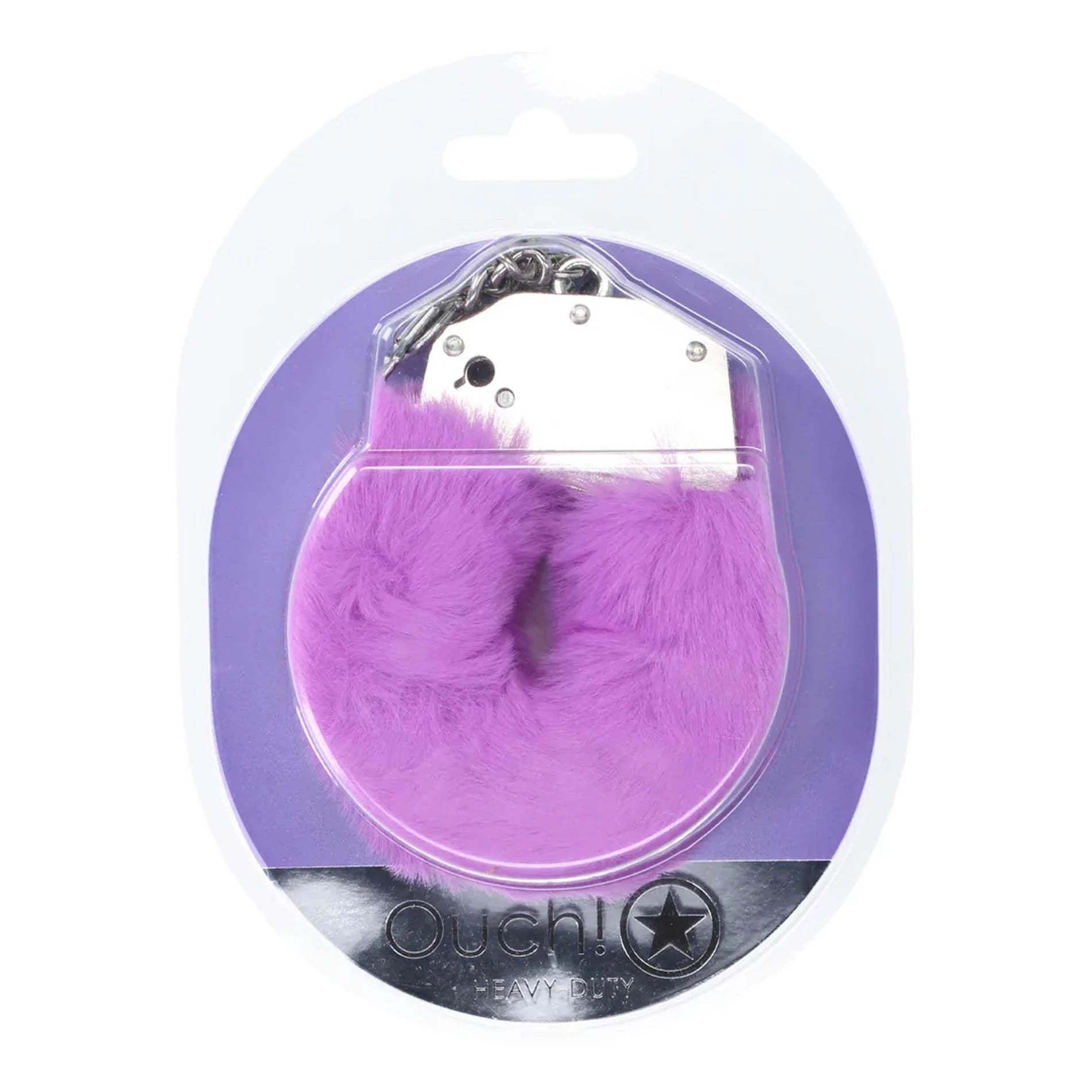 Menottes moelleuses robustes - Violet