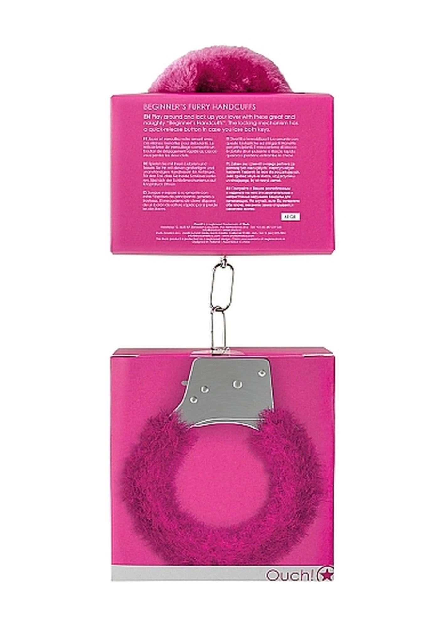Menottes En Fourrure Pour Débutants - Rose