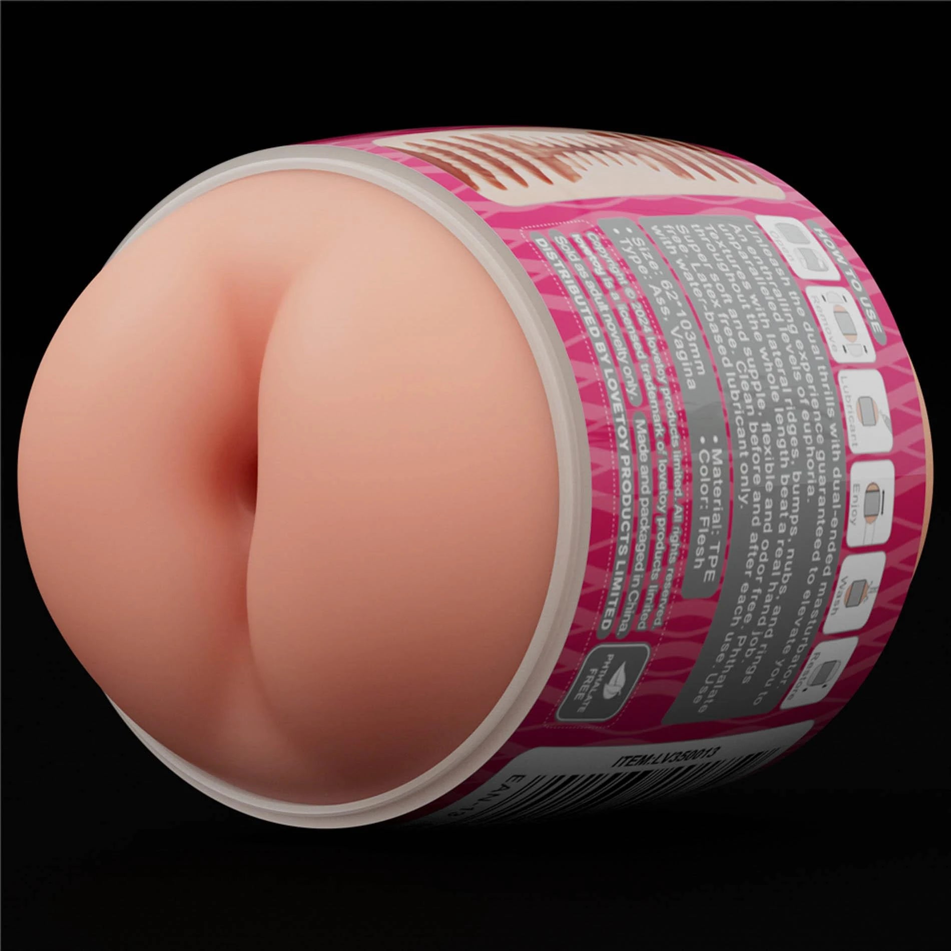 Slider Double-Ended Masturbator Ass and Vagina