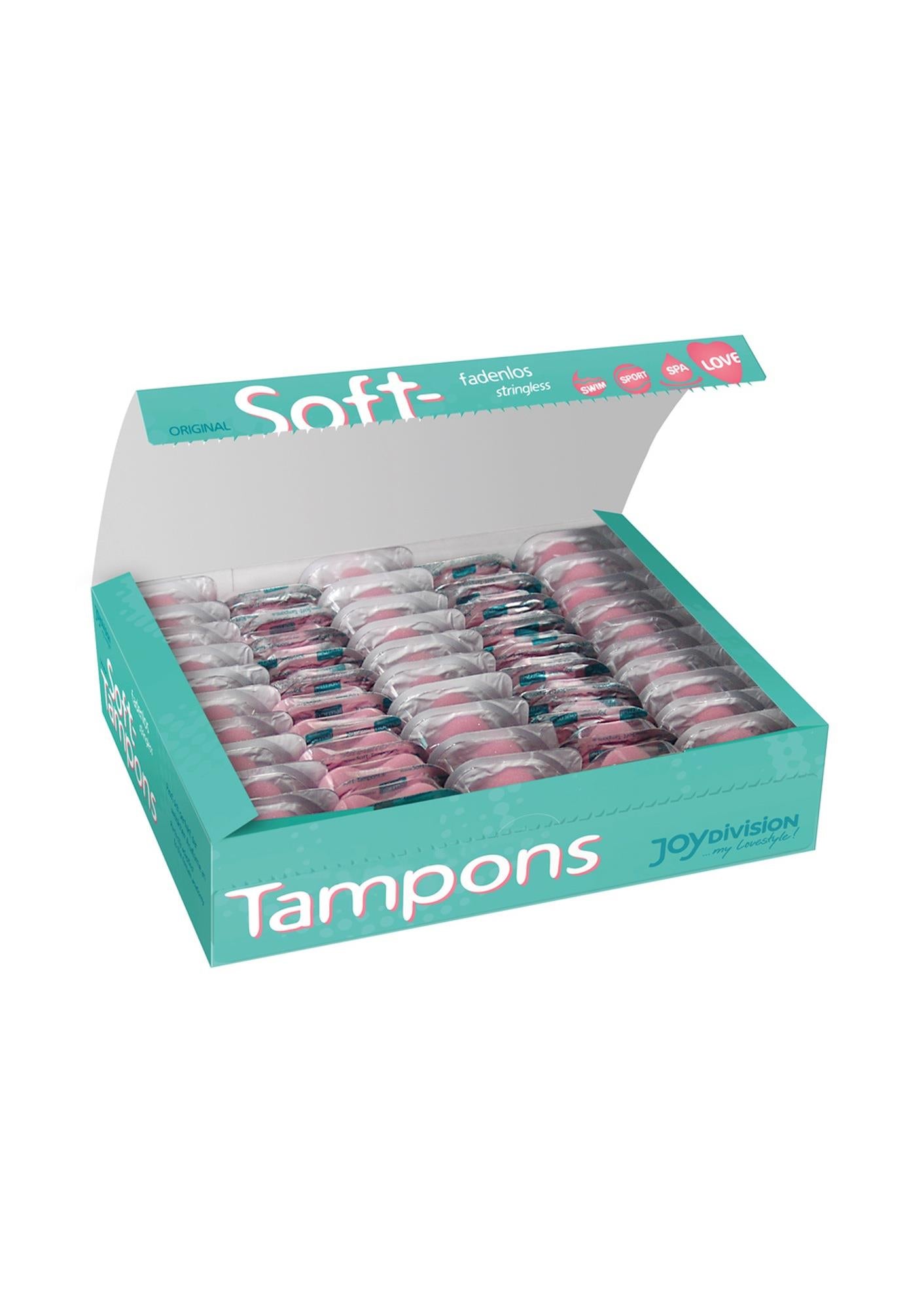 Soft Tampons Mini - 50 Pieces