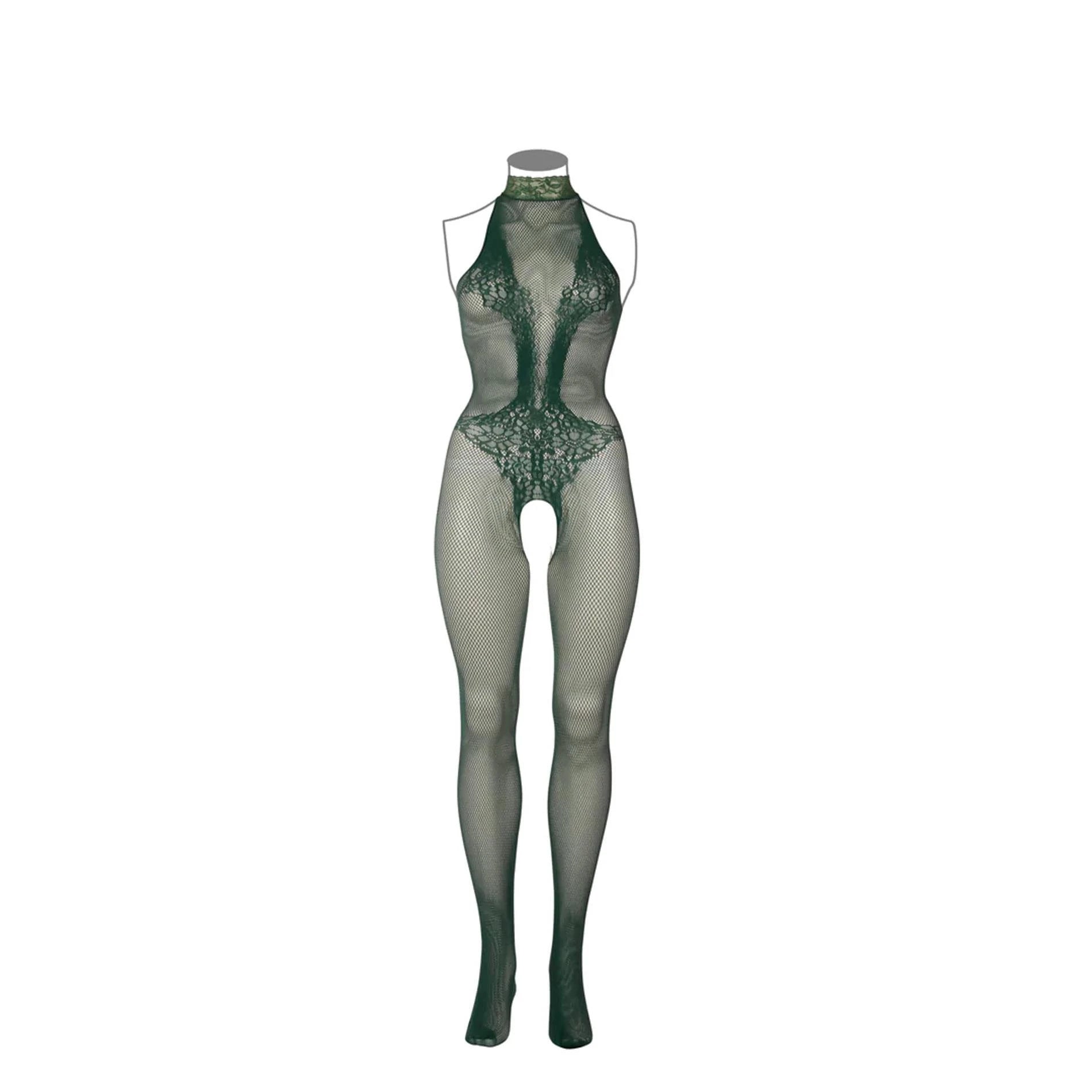Body résille et dentelle - Grande taille