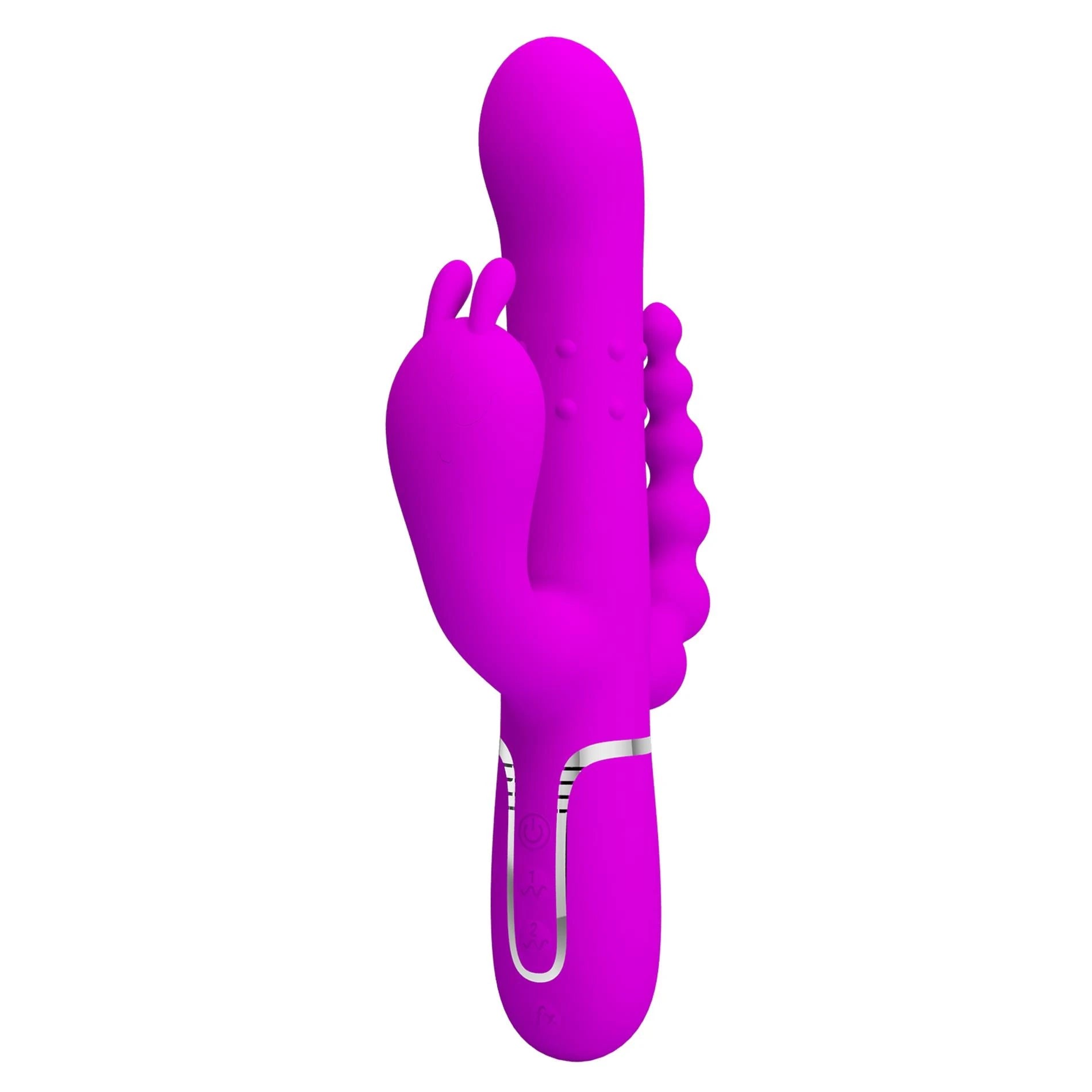 PRETTY LOVE - Cammy Purple, Twinkled Tenderness, 7 fonctions de pulsation 7 fonctions de vibration 4 fonctions de roulement