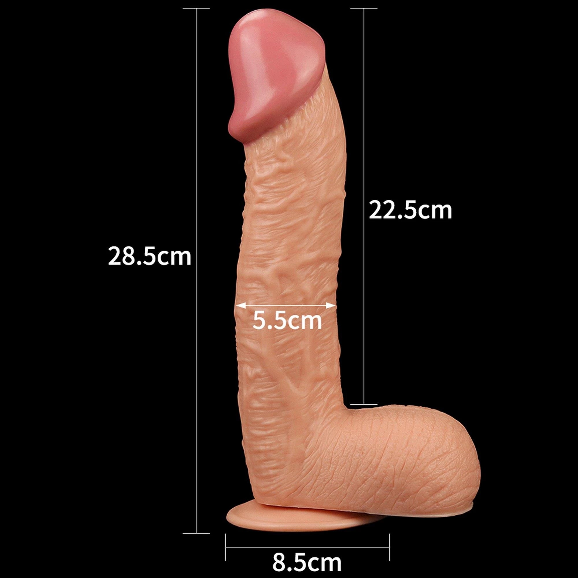 10.5″ Legendary King Sized Realistic Dildo