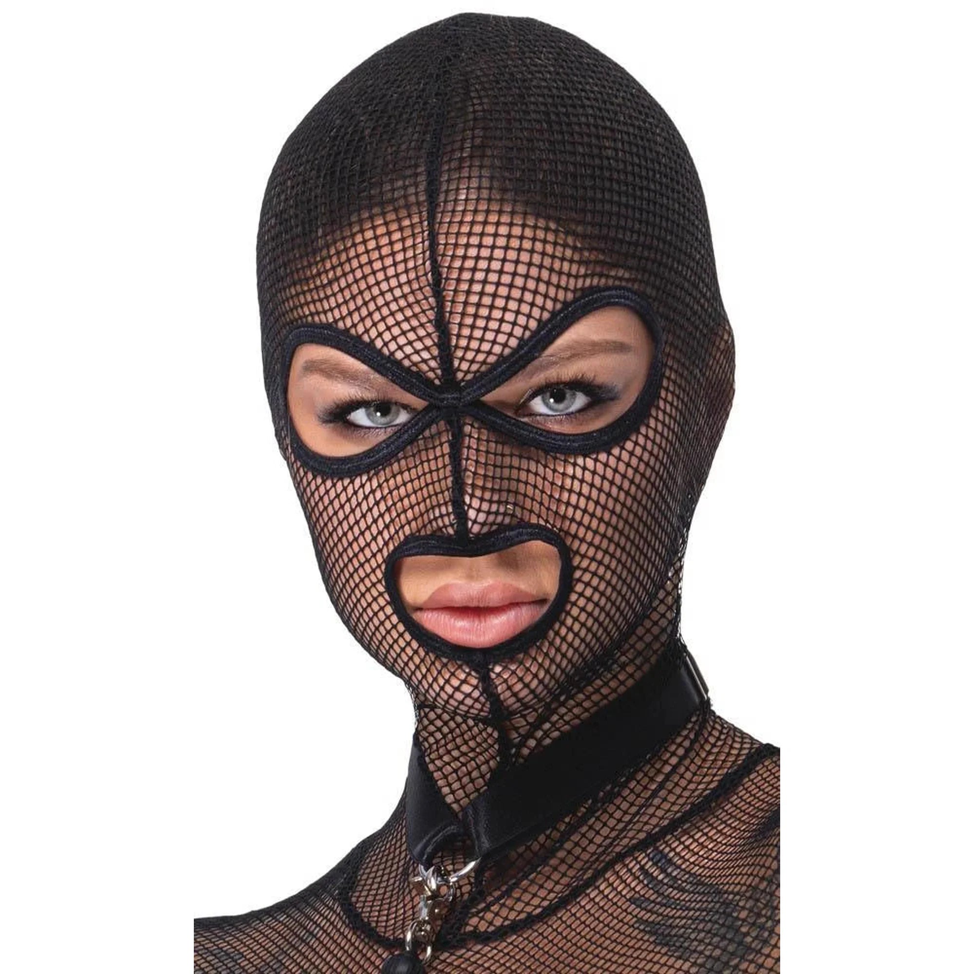 The extravagant black mesh set L