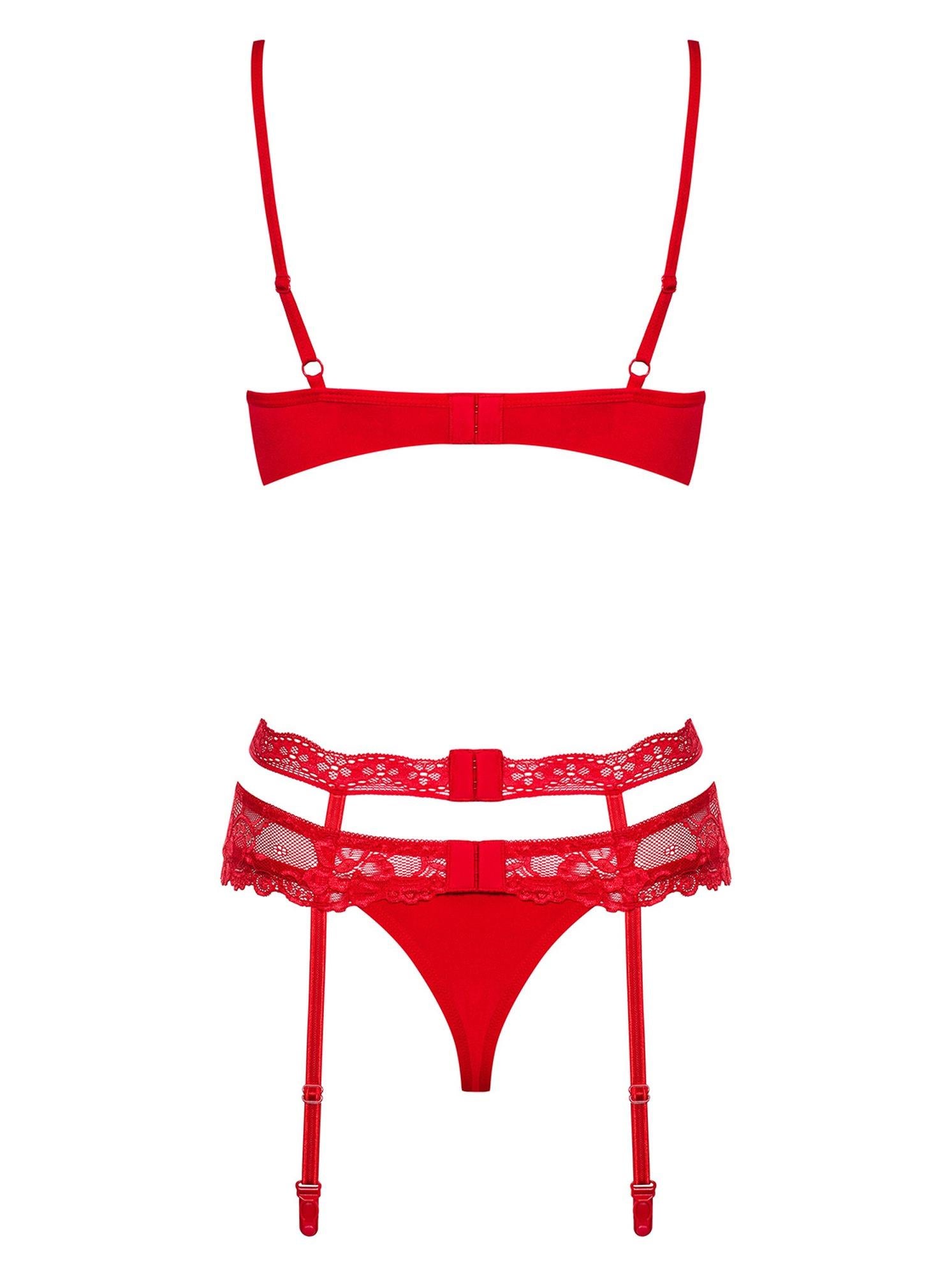 Lingerie-Heartina ensemble 3 pièces  S/M