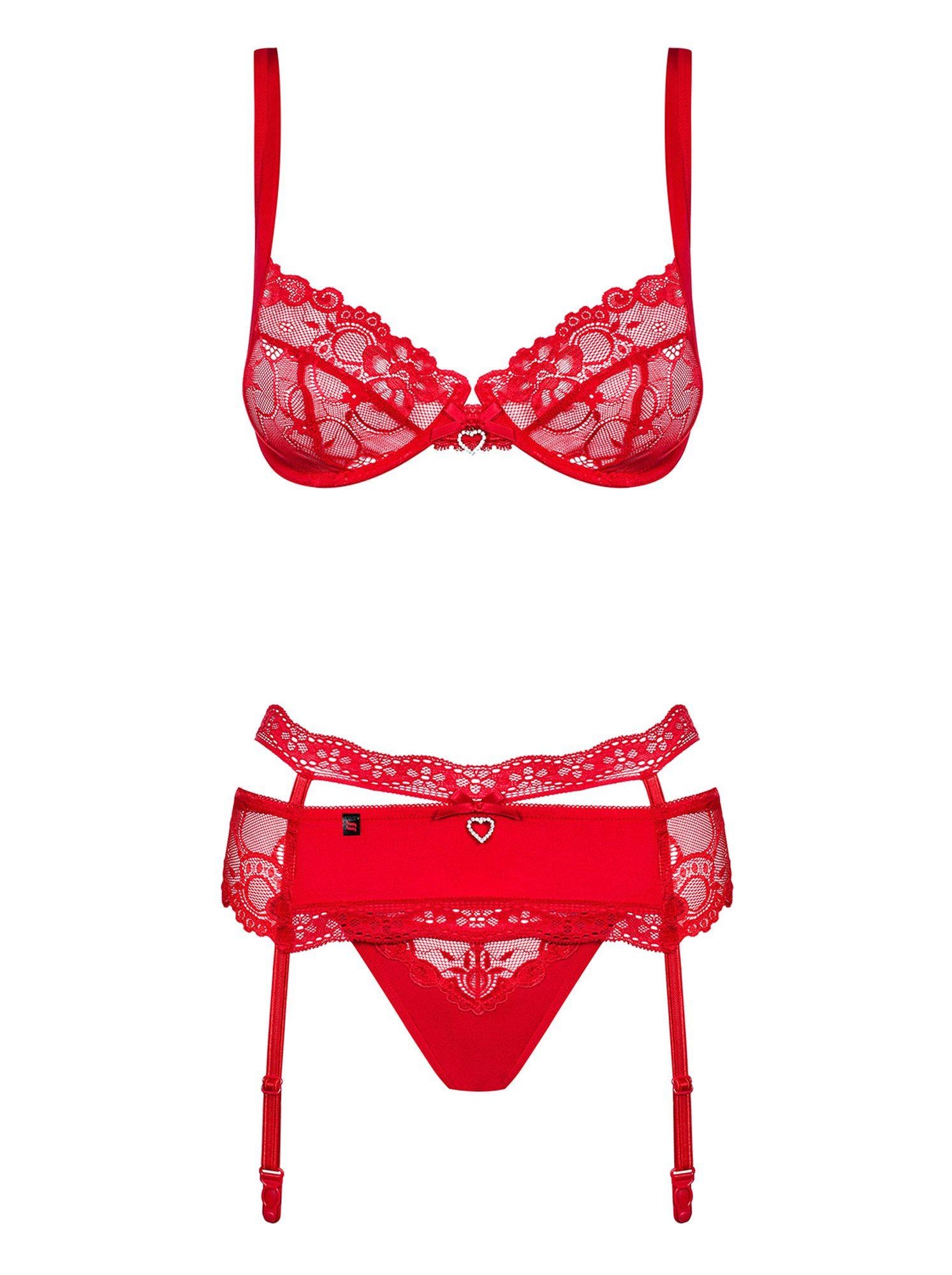 Lingerie-Heartina ensemble 3 pièces L/XL