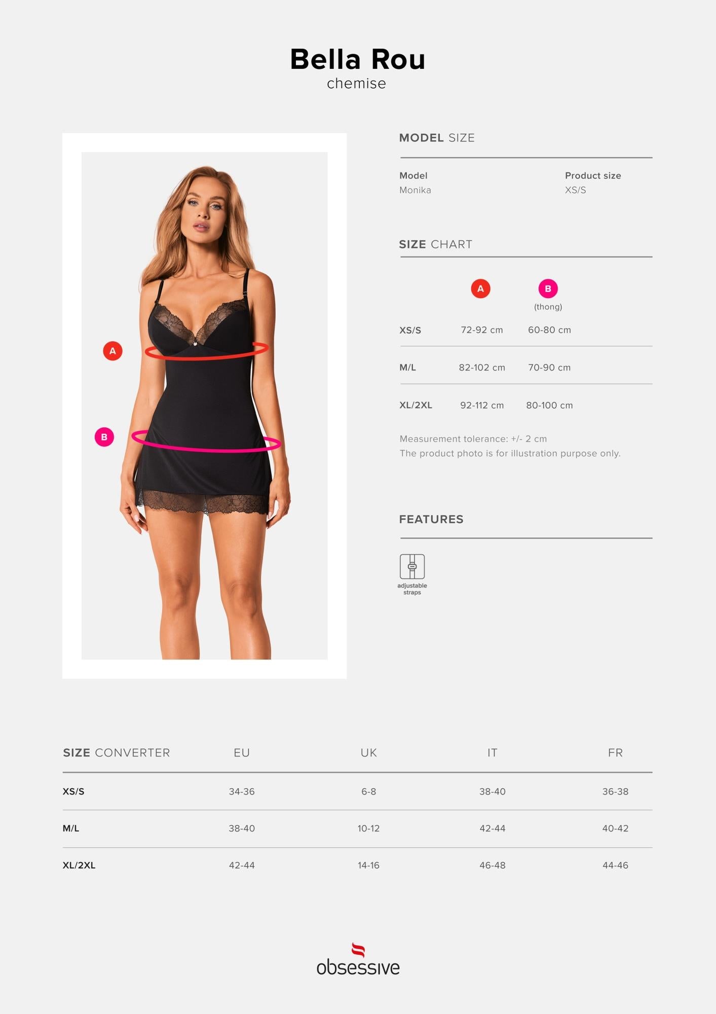 Bella Rou chemise & thong