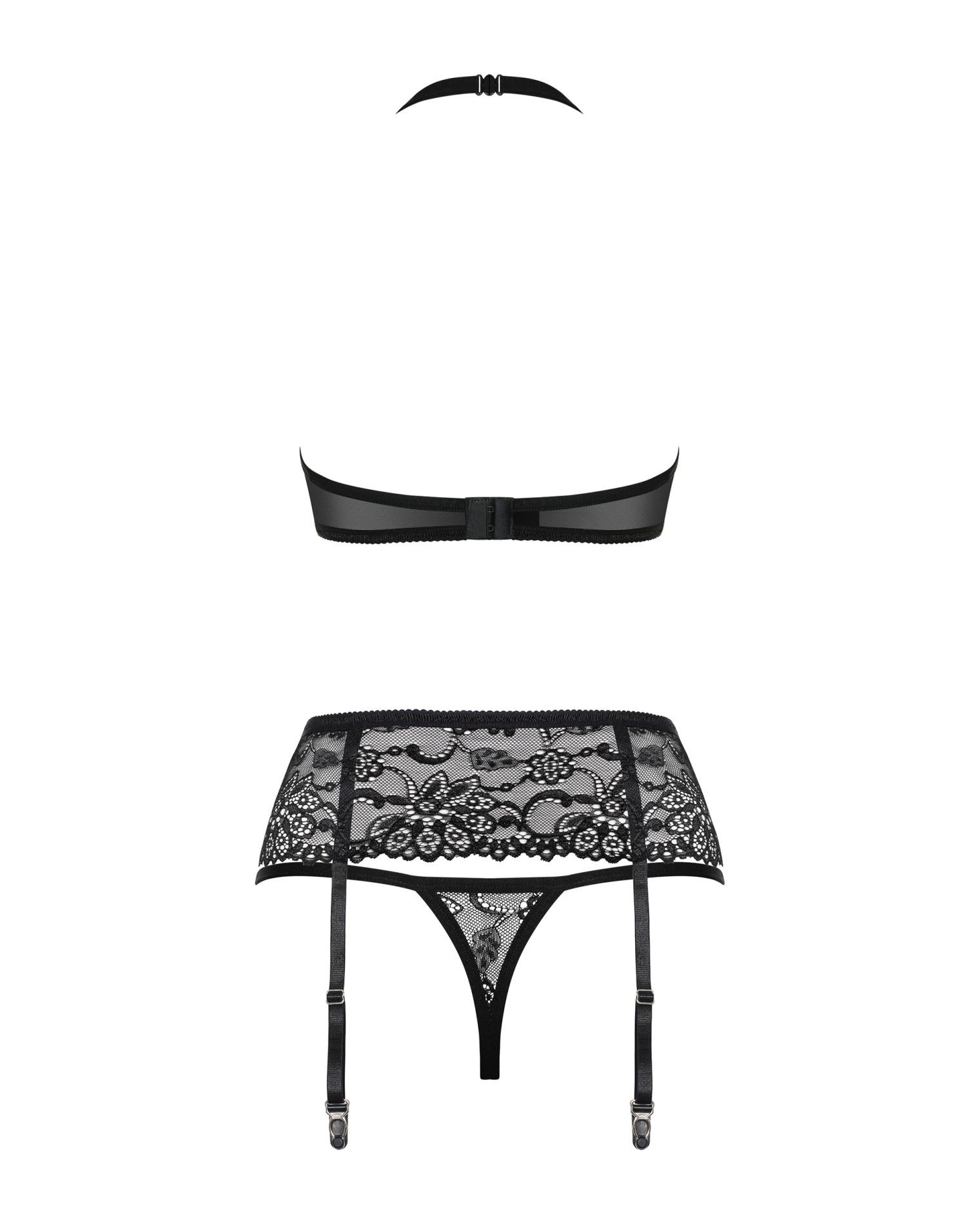 Underwear-838-SEG-1 3-piece set black S/M