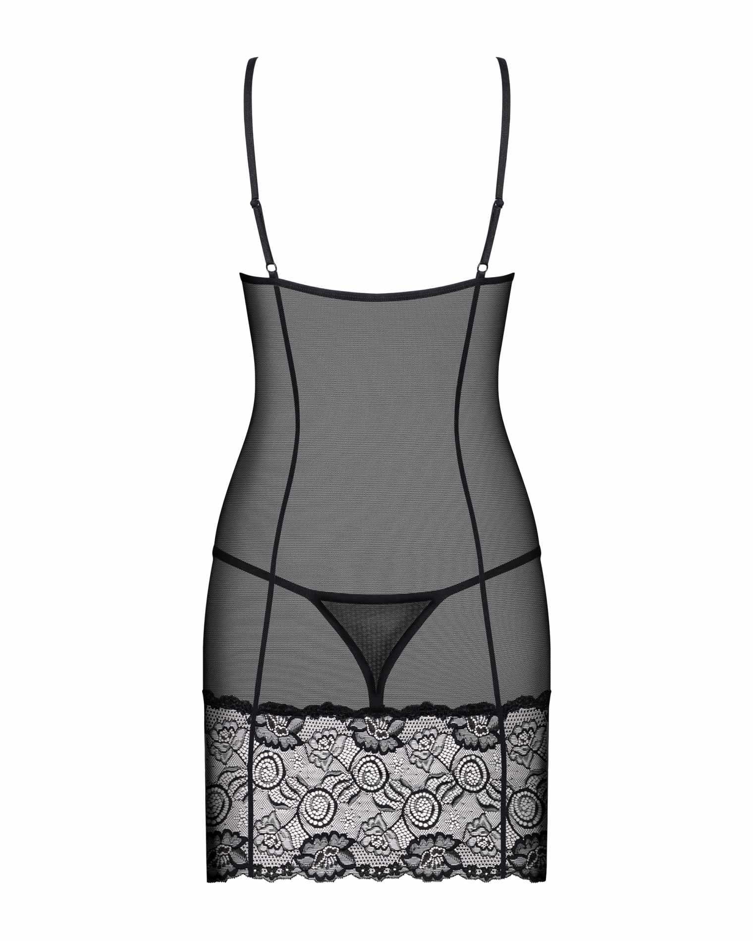 Lingerie-Alluria chemise and thong L/XL